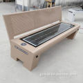 Solar Powered Park Bench solar chair bench outdoor Supplier